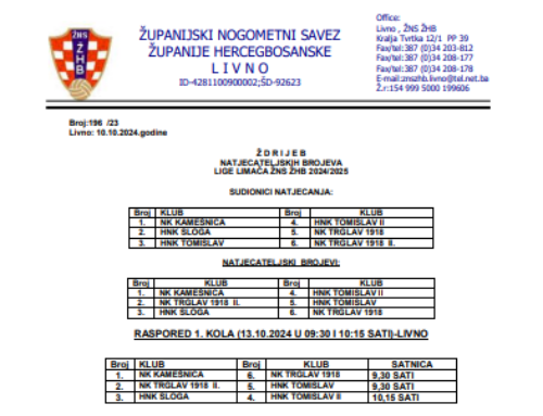 Liga Limača 24-25