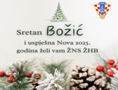 Sretan Božić i uspješna Nova 2025. godina želi vam ŽNS HBŽ